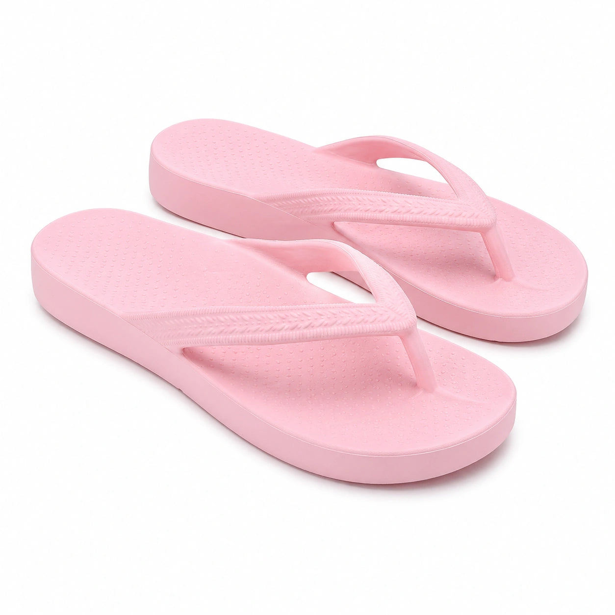Infradito 42/43 in materiale sintetico rosa con suola piatta