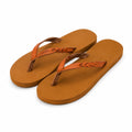 Infradito taglie 42 43 in pelle marrone con suola piatta intrecciata