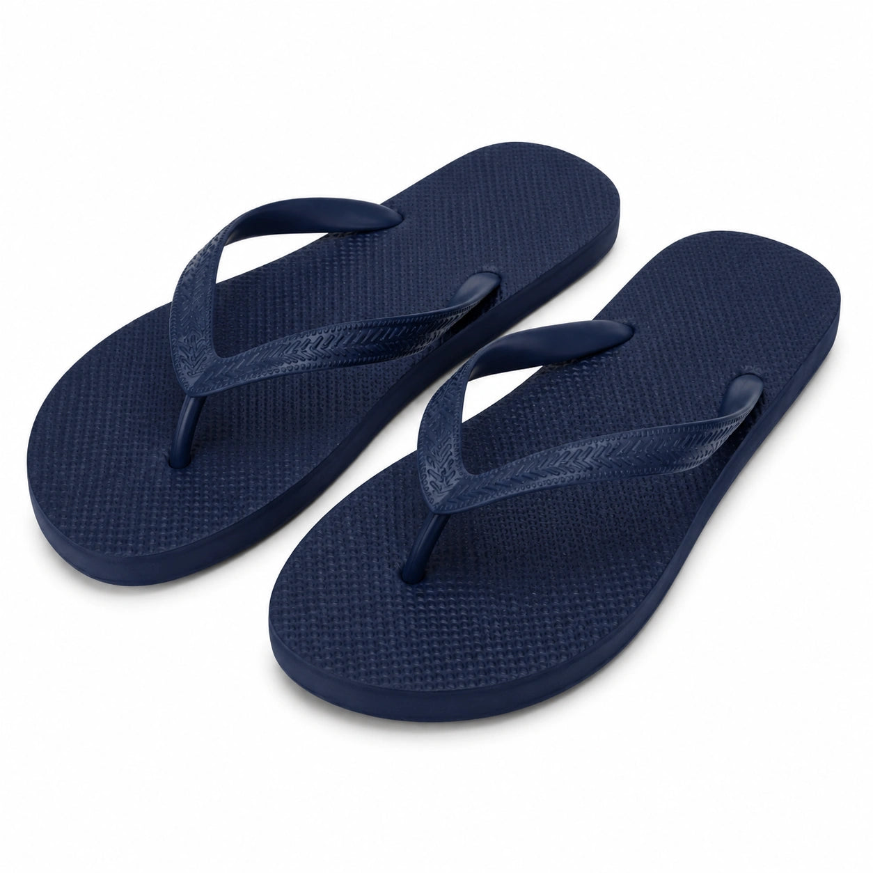 Infradito 38/39 in materiale sintetico blu navy con suola testurizzata per mare e tempo libero